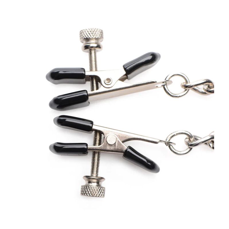 Titty Taunter Nipple Clamps With Weighted Bead