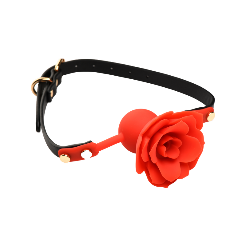 Rose Blossom Silicone Gag