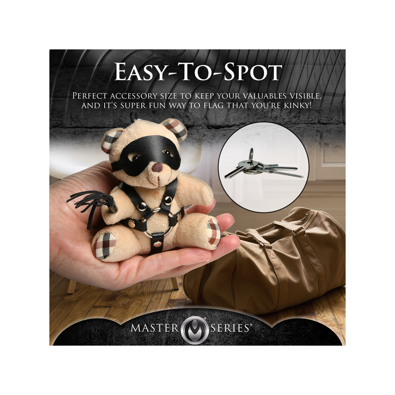 BDSM Teddy Bear Key Chain