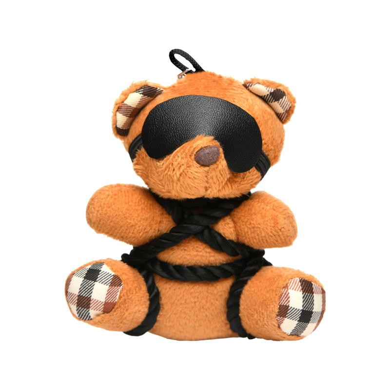 Rope Teddy Bear Key Chain