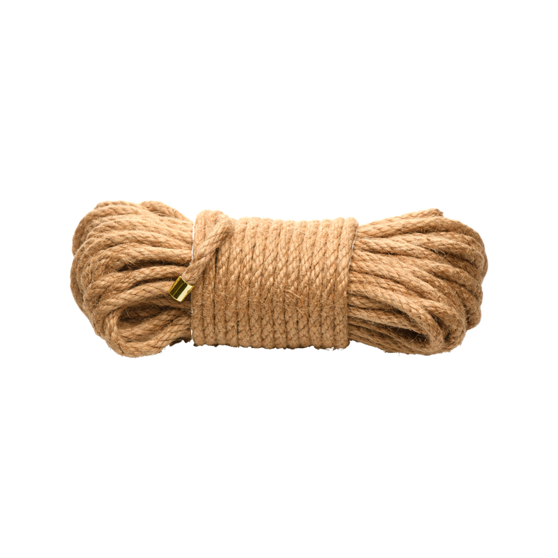 Tied Up Ultra Premium Braided Jute Rope 50 Ft (15.24m)