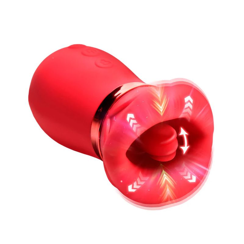 Kiss Me More Kissing, Sucking, & Vibrating Clitoral Stimulator
