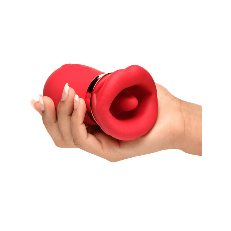 Kiss Me More Kissing, Sucking, & Vibrating Clitoral Stimulator
