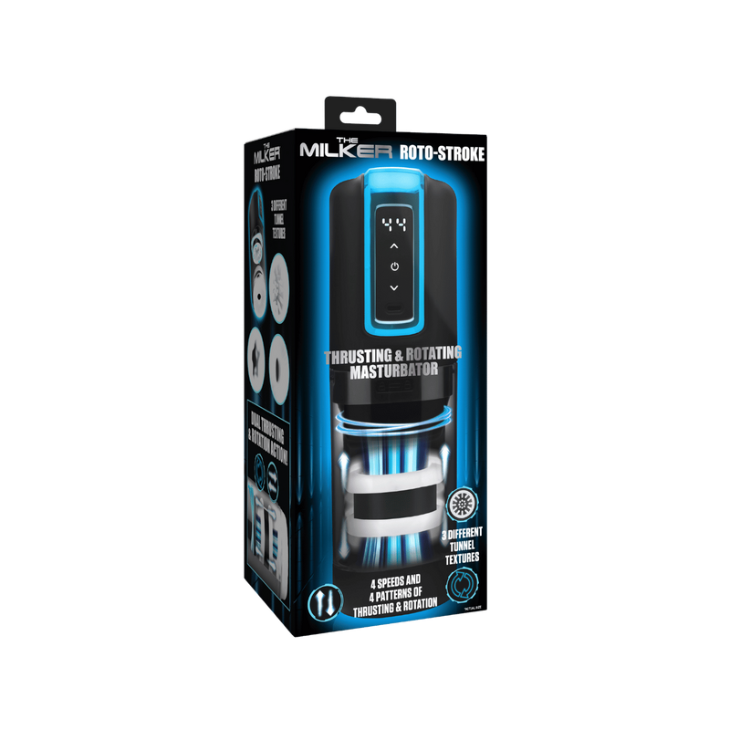 Roto-Stroke Thrusting & Rotating Masturbator
