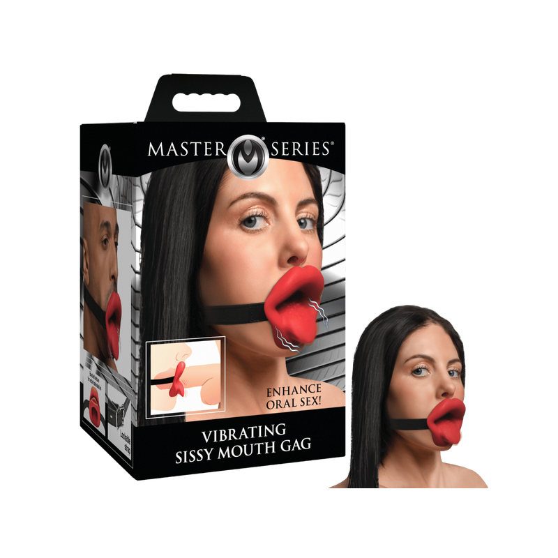 Vibrating Sissy Mouth Gag